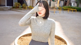 グラビア系美女と中出しPtoMセックス!