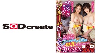 [【VR】マジックミラーペアルームNTRエステ すぐ隣でウブで純粋な可愛い彼女が2人がかりでイカされまくっている中、エロすぎる爆乳エステティシャンたちに責められまくる3PナマSEX 初音みのり 辻井ほのか MGS]