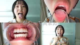 [[Personal photography] Collecting “dirty tongue moss” with Kagomari’s tongue brush]