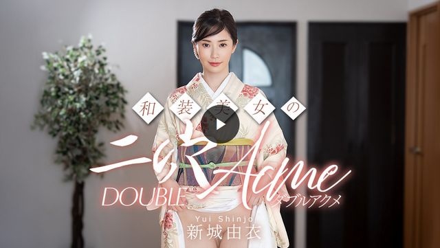 Japanese-style beauty's two-hole double orgasm