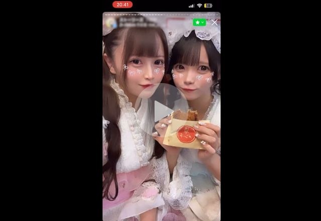 [怀孕/暂停活动]「2位美丽的19岁影响者」在危险的一天3P中出性爱视频，紧急发布视频。 *连续价格上涨 - 业余
