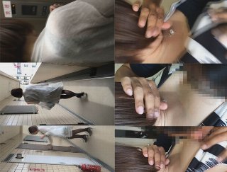 [団地隣の棟の人妻家に押し入って乳揉み痴漢]