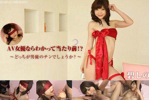 AV女優ならわかって当たり前!?〜どっちが男優のチンでしょうか?〜碧しの【あおいしの】