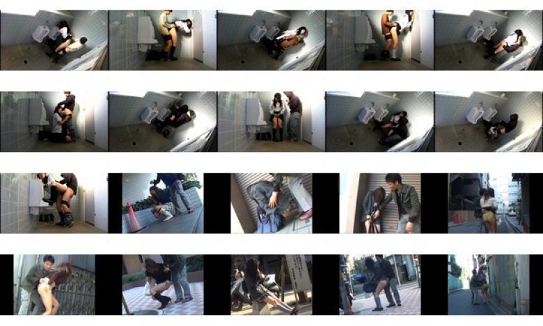 計画的犯罪 尾行され痴漢行為や公衆便所で押し込みレイプ被害者の女性たちの悲惨な映像記録:サンプル画像
