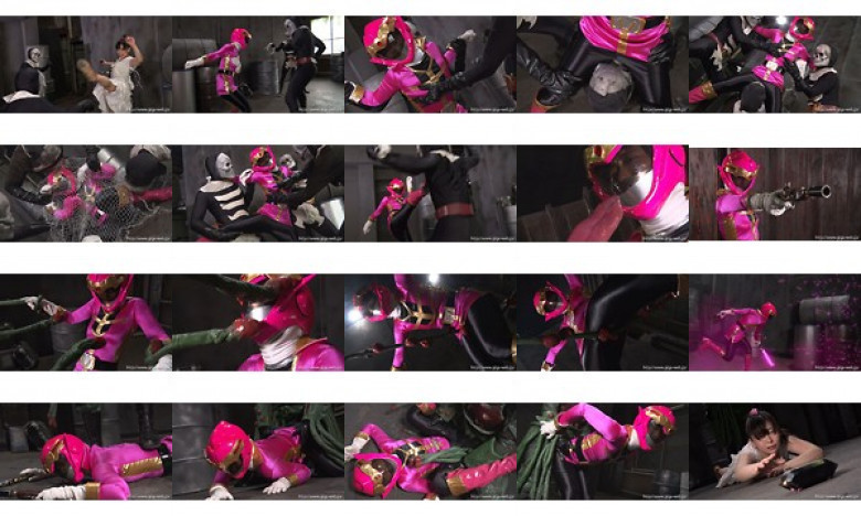 ヒロイン完コス陥落 星海戦隊カイザーファイブ 狙われたカイザーピンクの肉体 原美織:サンプル画像