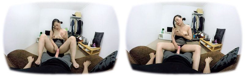 【VR】アソコに触れる指が止まらない欲情美熟女 美月潤:サンプル画像
